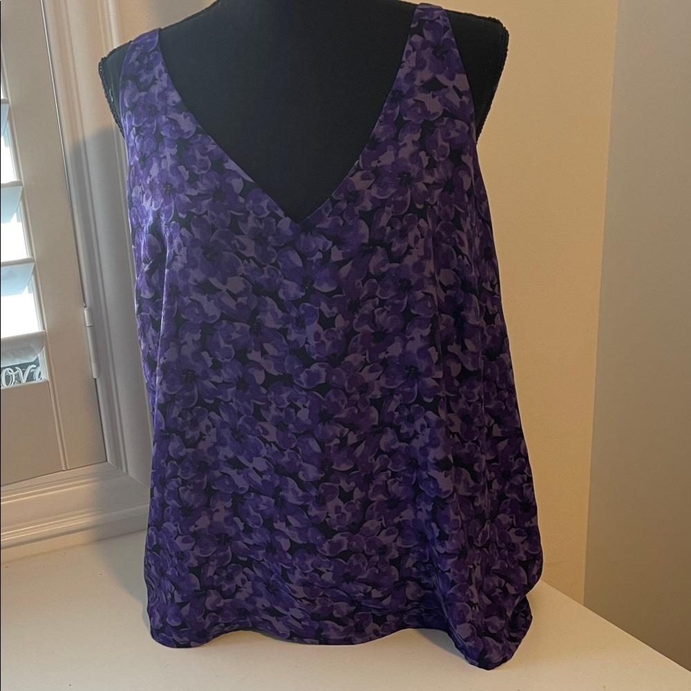 a new day Purple Camisole Top